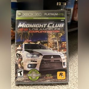 Midnight Club Los Angeles Complete Edition Xbox game